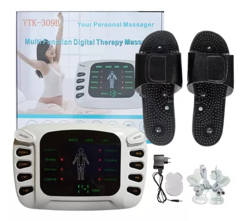 Gimnasia Pasiva 4 electrodos + Chanclas